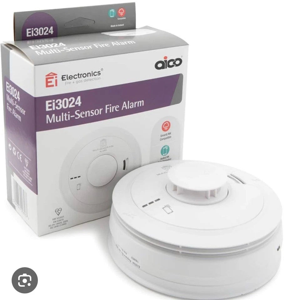 Aico Ei3024 Multi-Sensor Fire Alarm Expiring 2032